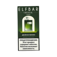 (М) Одноразовая электронная сигарета Elf Bar CR 600 - Двойное яблоко