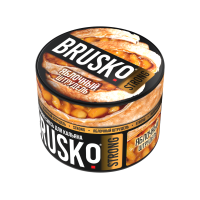 Бестабачная смесь BRUSKO Strong - Яблочный штрудель 50 гр