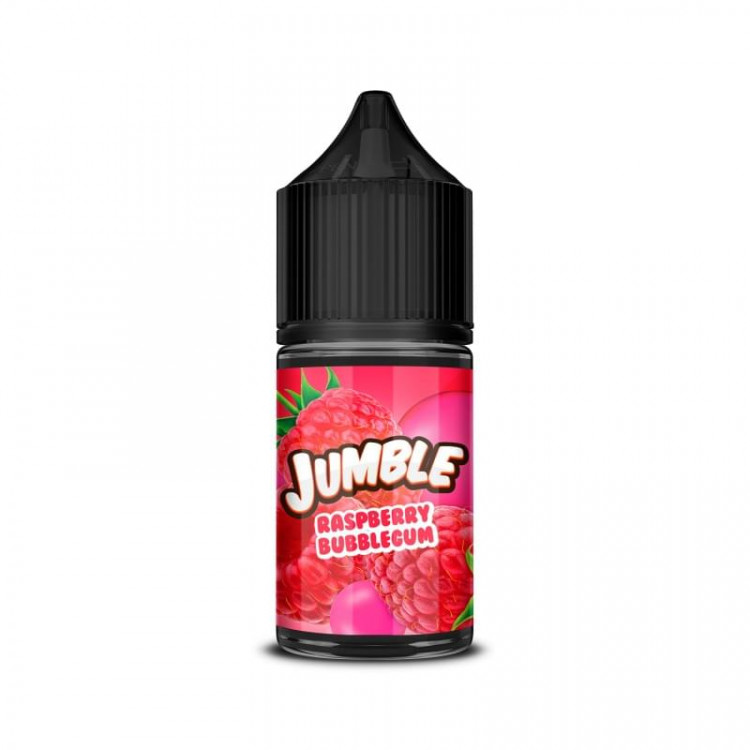 Жидкость Jumble Salt - Raspberry Bubblegum малиновая жвачка 30мл (20 мг)
