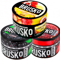 Бестабачная смесь BRUSKO Zero - Ледяной арбуз 250 гр