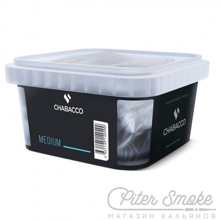 Бестабачная смесь Chabacco Medium - Emotions Royal lemonade (Ягоды, Цитрус, Базилик) 200 гр