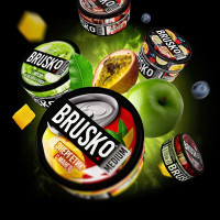 Бестабачная смесь BRUSKO Zero - Малина 250 гр