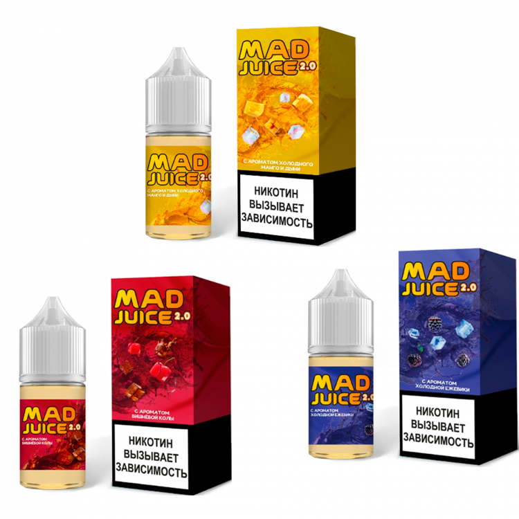 Жидкость Mad Salt - Watermelon mango (Арбуз Манго) 30 мл (20 мг)