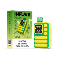 Одноразовая электронная сигарета INFLAVE PULSE 15000 - Дыня Киви