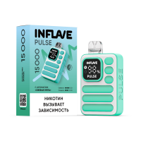 Одноразовая электронная сигарета INFLAVE PULSE 15000 - Свежая Мята