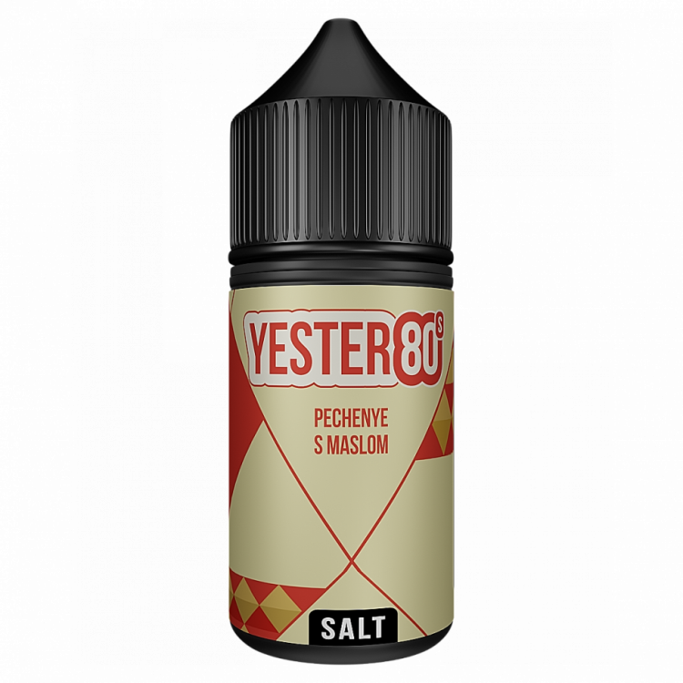 Жидкость Yester Salt - Pechenye s maslom (печень с маслом) 30 мл (20 мг)