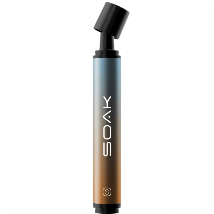 (М) Одноразовая электронная сигарета Soak X Zero 1500 - Toffee (Кремовая ириска)