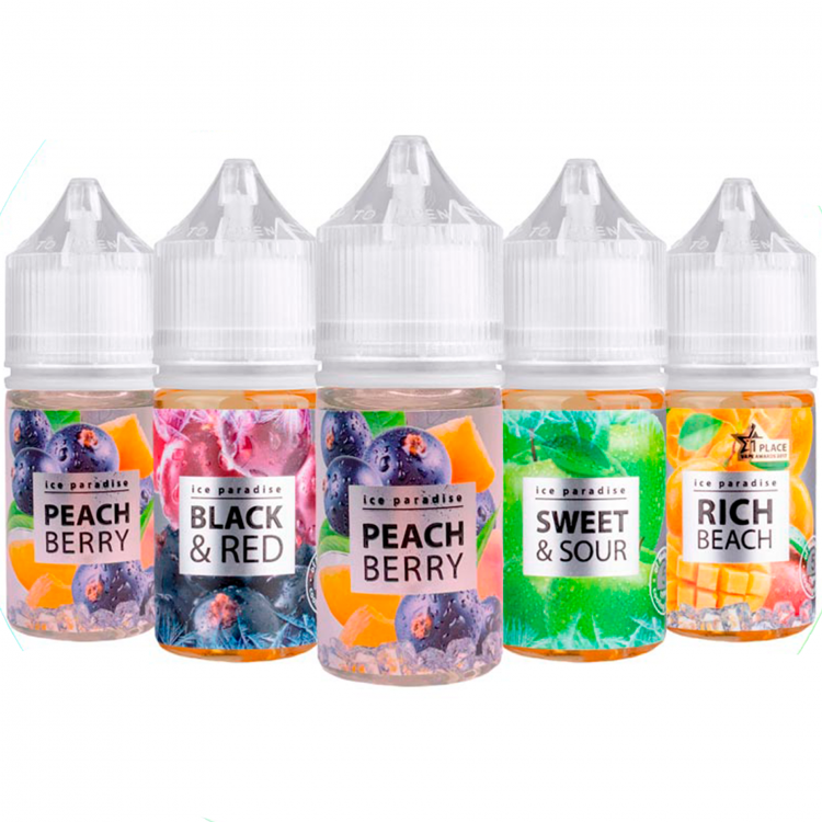 Жидкость Ice Paradise Salt Strong - Tropic Breath (Гуава Личи) 30 мл (20мг Ultra)