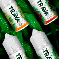 Жидкость TRAVA Salt - Маракуйя банан лёд 30 мл (20 мг)