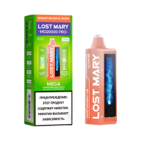 Одноразовая электронная сигарета Lost Mary MO 20000 Pro - Вишня Малина Лайм