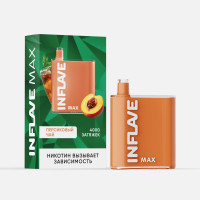 (М) Одноразовая электронная сигарета Inflave Max 4000 - Персиковый чай