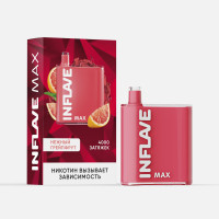 (М) Одноразовая электронная сигарета Inflave Max 4000 - Нежный грейпфрут