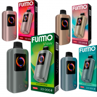 Одноразовая электронная сигарета Fummo View 22000 тяг - Энергетик бузина