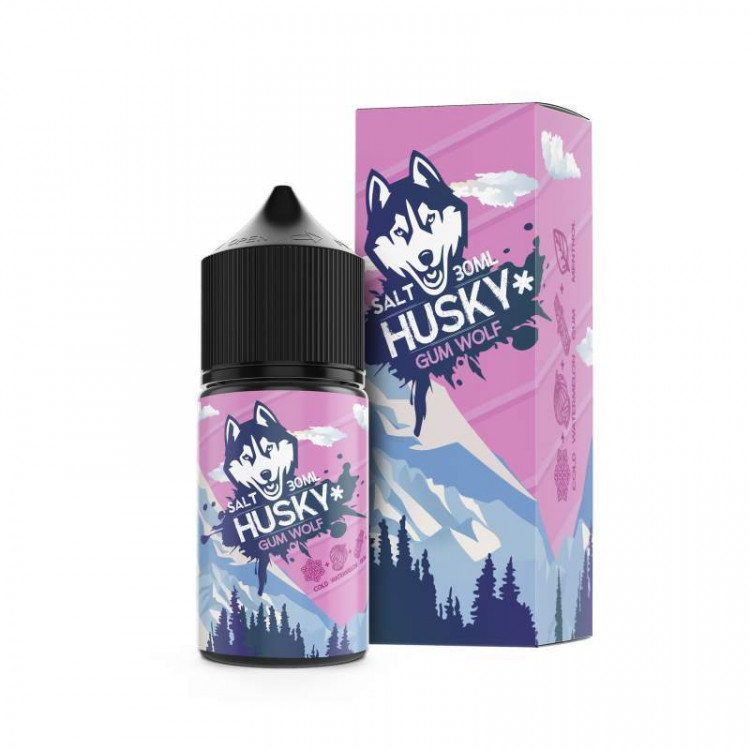 Жидкость Husky Malaysian Series Salt  - Gum Wolf (Арбузная жвачка) 30 мл (20мг)