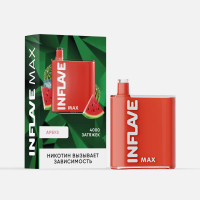 (М) Одноразовая электронная сигарета Inflave Max 4000 - Арбуз