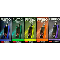 Одноразовая электронная сигарета Fummo GTS 18000 - Мохито Лимон Мята