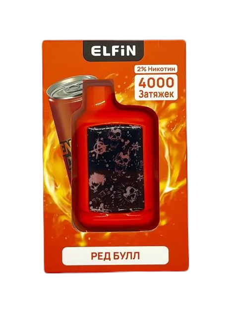 Одноразовая электронная сигарета Elfin Extra (4000) - Энергетик