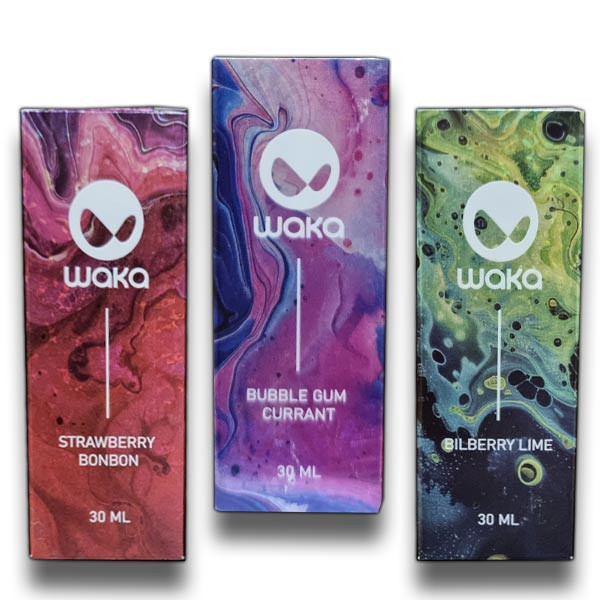 Жидкость Waka Salt - Клубника Банан 30 мл (20 мг)