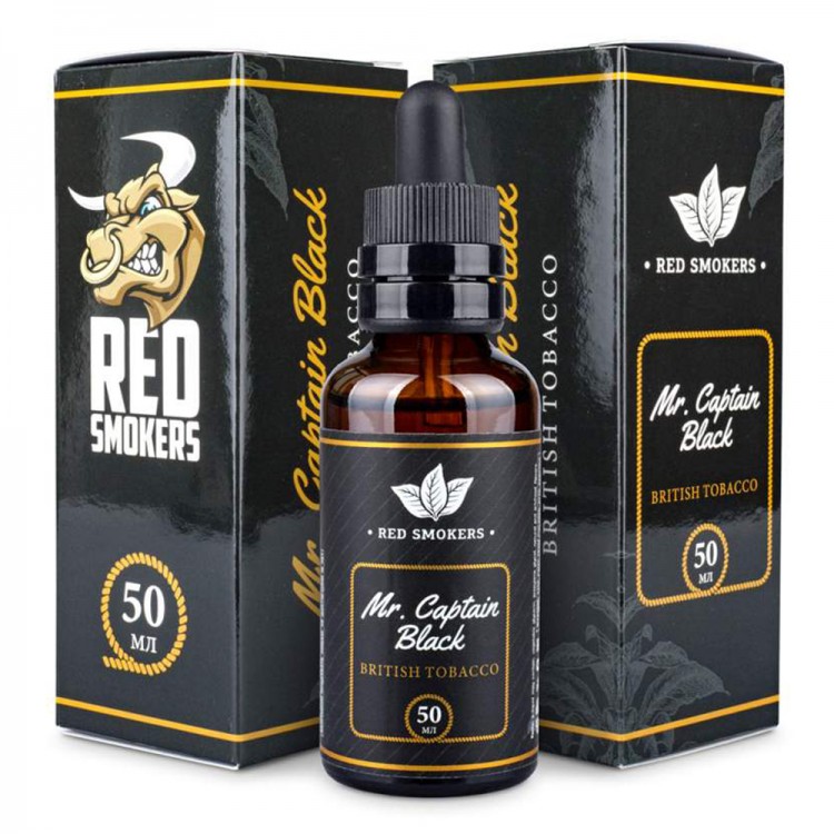 Жидкость Mr.Captain Black - British Tobacco 50 мл (20 мг)