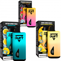 (М) Одноразовая электронная сигарета Duft 10000 - Strawberry Banana Smoothie (М) Одноразовая электронная сигарета Duft 10000 - Strawberry Banana Smoothie