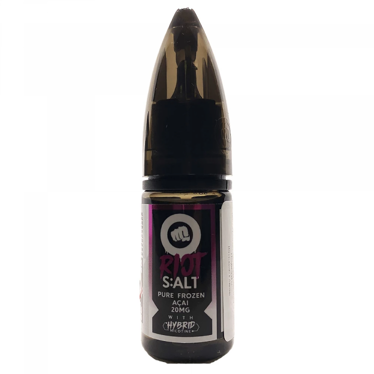 Жидкость RIOT Salt - Pure Frozen Acai (Холодные ягоды асаи) 10 мл (20 мг)
