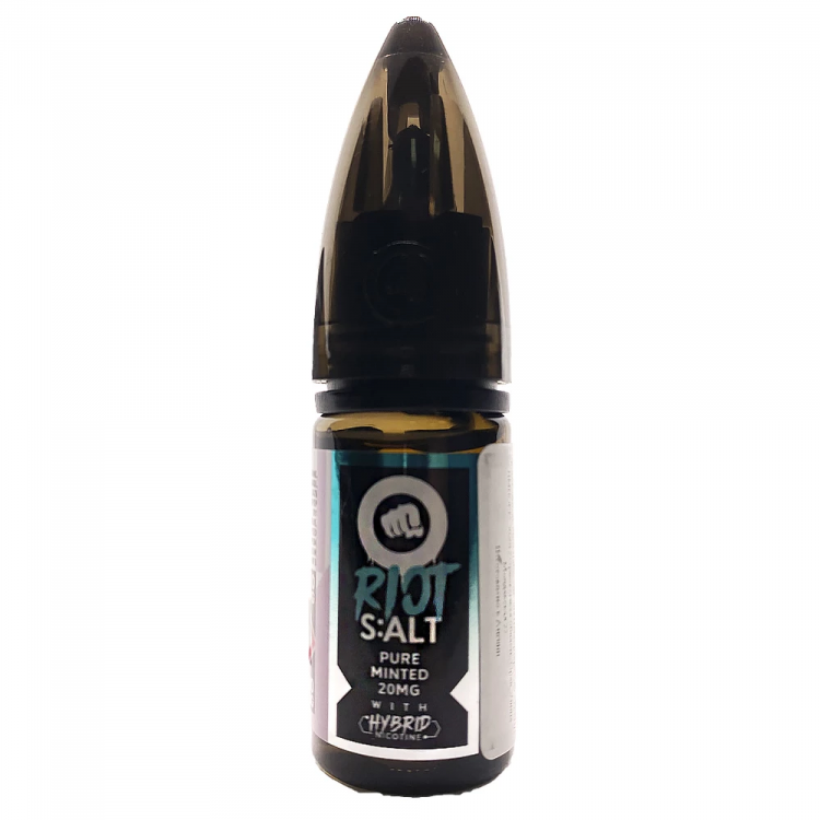 Жидкость RIOT Salt - Pure Minted (Мята, ментол) 10 мл (20 мг)