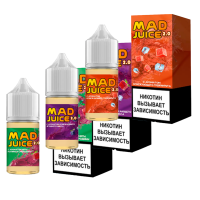 (М) Жидкость Mad juice 2.0 Salt - Освежающий Арбуз с Дыней 30 мл (20 мг)