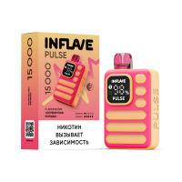 Одноразовая электронная сигарета INFLAVE PULSE 15000 - Клубничная Колада