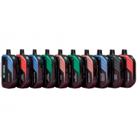 Одноразовая электронная сигарета Scamm 13500 тяг - Raspberry Apple Mint