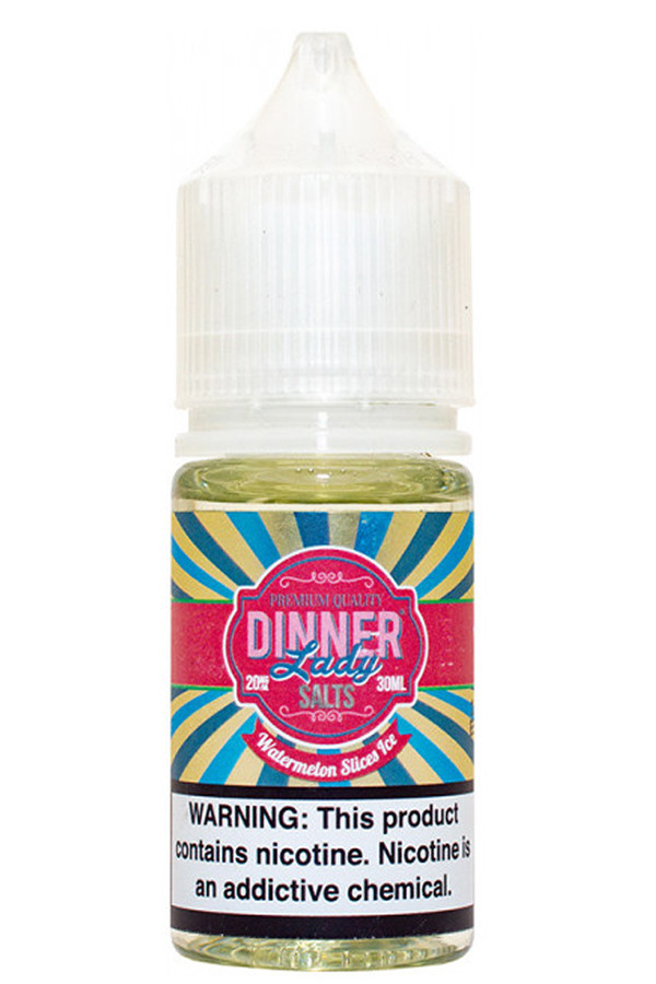 Жидкость Dinner Lady Sweets Ice Salt - Watermelon Slices 30 мл (20 мг)