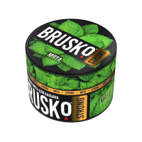 Бестабачная смесь BRUSKO Strong - Мята 50 гр